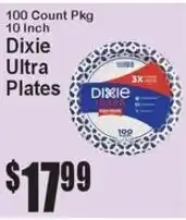 Super Fresh Dixie ultra plates offer