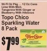 Super Fresh Topo Chico Sparkling Water offer
