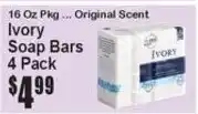 Super Fresh Ivory soap bars offer