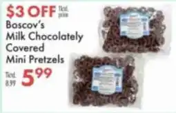 Boscov's Boscov's Milk Chocolately Covered Mini Pretzels offer