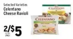 Associated Celentano cheese ravioli offer