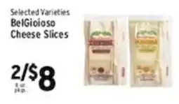 Associated BelGioioso cheese slices offer