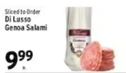 Associated Di Lusso Genoa Salami offer