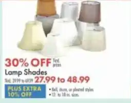 Boscov's Lamp Shades offer