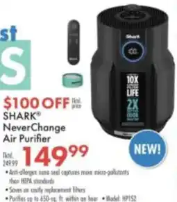 Boscov's Shark NeverChange Air Purifier offer
