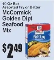 Super Fresh McCormick Golden Dijt Seafood Mix offer