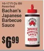 Super Fresh Bachan's Japanese Barbecue Sauce offer