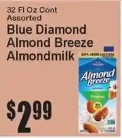 Super Fresh Blue Diamond Almond Breeze Almondmilk offer