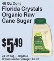 Super Fresh Florida crystals organic raw cane sugar offer