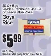 Super Fresh Goya rice offer