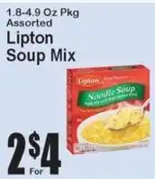 Super Fresh Lipton soup mix offer