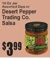 Super Fresh Desert Pepper Trading Co. Salsa offer