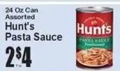 Super Fresh Hunt's pasta sauce offer