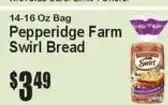 Super Fresh Pepperidge farm swirl bread offer