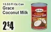 Super Fresh Grace coconut milk offer