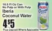 Super Fresh Iberia Coconut Water offer