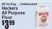 Super Fresh Heckers all purpose flour offer