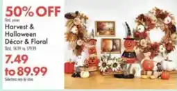 Boscov's Harvest & Halloween DΓ©cor & Floral offer