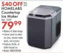 Boscov's Homelabs countertop ice maker offer