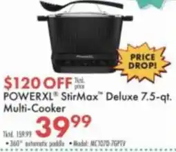 Boscov's Powerxl stirmax deluxe multi cooker offer