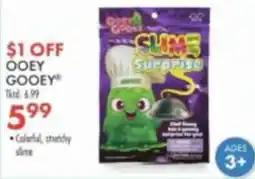 Boscov's Ooey Gooey Slime Surprise offer