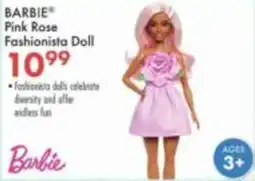 Boscov's Barbie Pink Rose Fashionista Doll offer