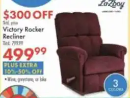 Boscov's LaZboy victory rocker recliner offer