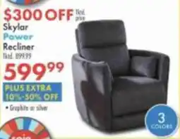 Boscov's Skylar Power Recliner offer