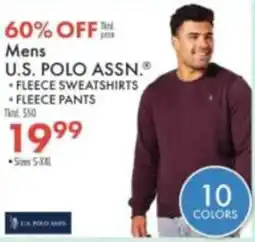 Boscov's Mens U.S. Polo Assn. Fleece Sweatshirts or Fleece Pants offer