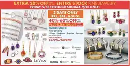 Boscov's Fine jewelry offer