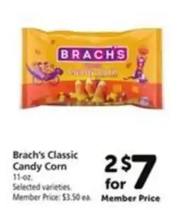 Vons Brach's classic candy corn offer