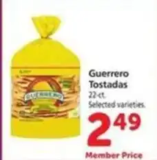 Vons Guerrero Tostadas offer