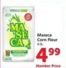 Vons Maseca Corn Flour offer