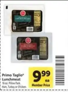 Vons Primo Taglio® Lunchmeat offer
