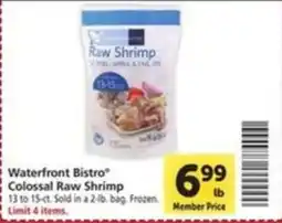 Vons Waterfront Bistro Colossal Raw Shrimp offer
