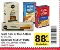 Vons Signature Select Pasta offer