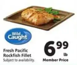 Vons Wild Caught Fresh Pacific Rockfish Fillet offer