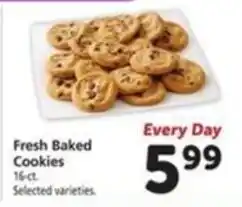 Vons Fresh Baked Cookies offer