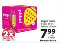 Vons Poppi Soda offer