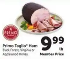 Vons Primo Taglio Ham offer