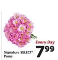 Vons Signature SELECT Poms offer