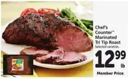 Vons Chef's Counter Marinated Tri Tip Roast offer