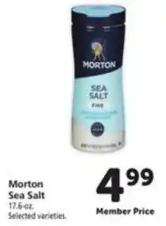 Vons Morton Sea Salt offer