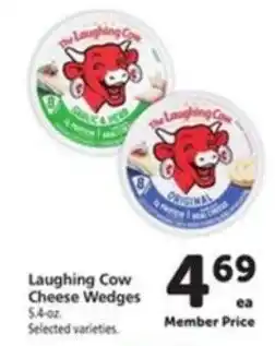 Vons Laughing Cow Cheese Wedges offer