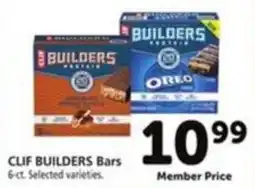 Vons Clif builders bars offer