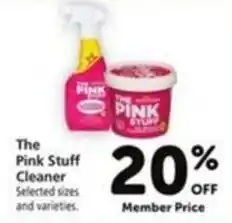 Vons The Pink Stuff Cleaner offer