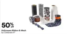 Michaels Halloween Ribbon & Mesh by Celebrate It offer
