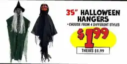 Ollie's Halloween Hangers offer