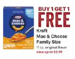 Coborn's Kraft Mac & Cheese offer