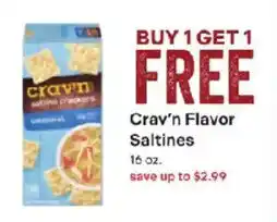 Coborn's Crav'n Flavor Saltines offer